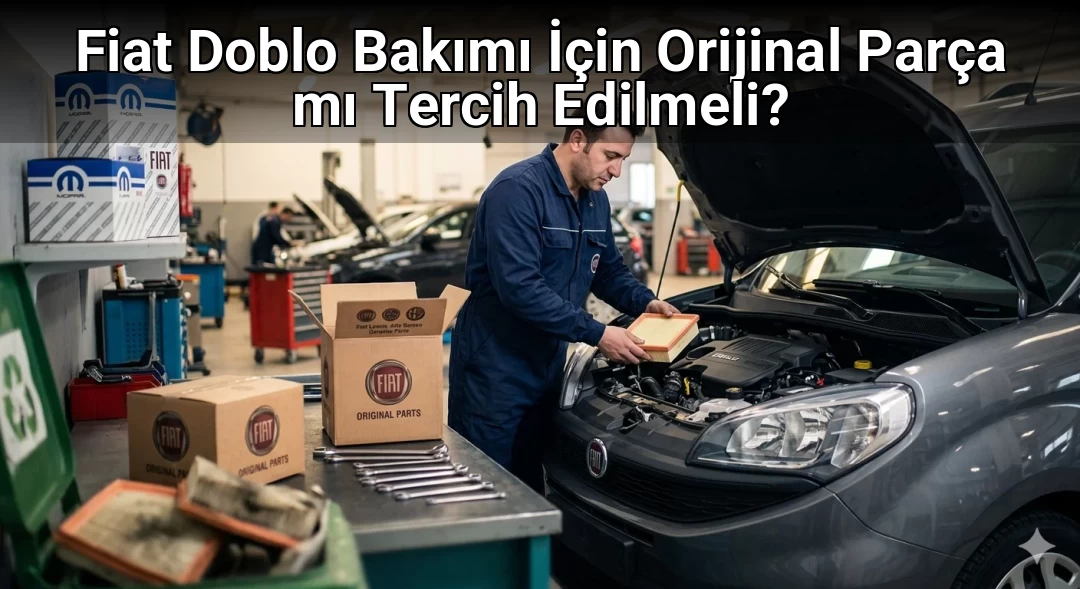 Fiat Doblo Bakımı İçin Orijinal Parça mı Tercih Edilmeli?